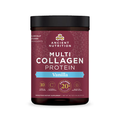 Picture of Multi Collagen Protein (Vanilla) 472.5g by Ancient Nutrition