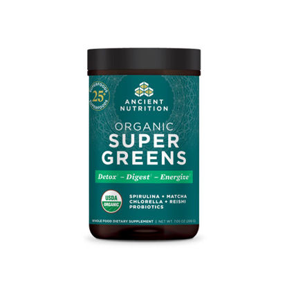 Picture of Organic SuperGreens (Unflavored) 200g by Ancient Nutrition  